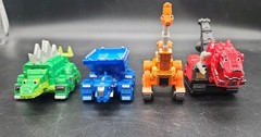 Dreamworks Dinotrux Diecast Vehicle Lot Of 4