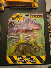 Triceratops Trike NEW The Lost World Jurassic Park Kenner 1997
