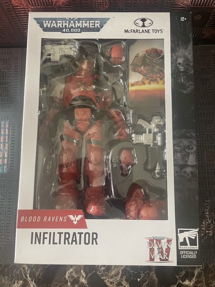 Blood Ravens Infiltrator 7″ Action Figure McFarlane Toys Warhammer 40K 40,000