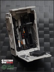 for PG 1/60 MS-08th Team Ground Gundam Resin Backpack Conversion Kit Detail Kit
