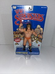 WWE LJN MATTEL SUPERSTARS ULTIMATE WARRIOR 8″ ACTION FIGURE BLUE CARD SHIPS NOW