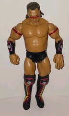 2004 TATANKA Jakks Pacific WWE Ruthless Aggression Series 23 Wrestler Figure