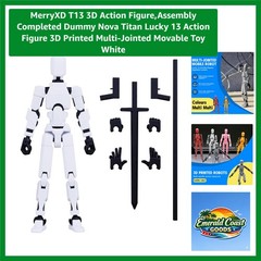 Lucky 13 3D Printed Action Figure – Fully Articulated Titan 13 for Endless Play