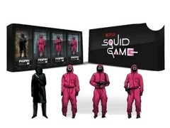 FiGPiN Netflix Squid Game 4 Pack Box Set Collectible Pins LE 3000