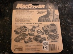 1993 Macgyver Figure Glasslite Brazil NEW NIB ULTRA RARE PLEASE READ