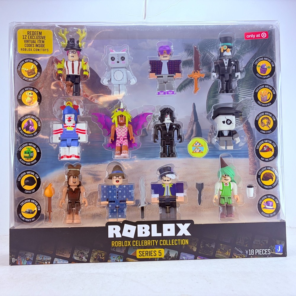 Roblox Series 5 Celebrity Collection 12 Pcs Set Action Figure Gift Toy Jazwares