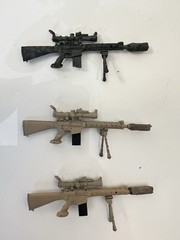 1/18 Joytoy , Acid rain , Planet green , G.I.Joe ,3.75 figure . custom Weapons