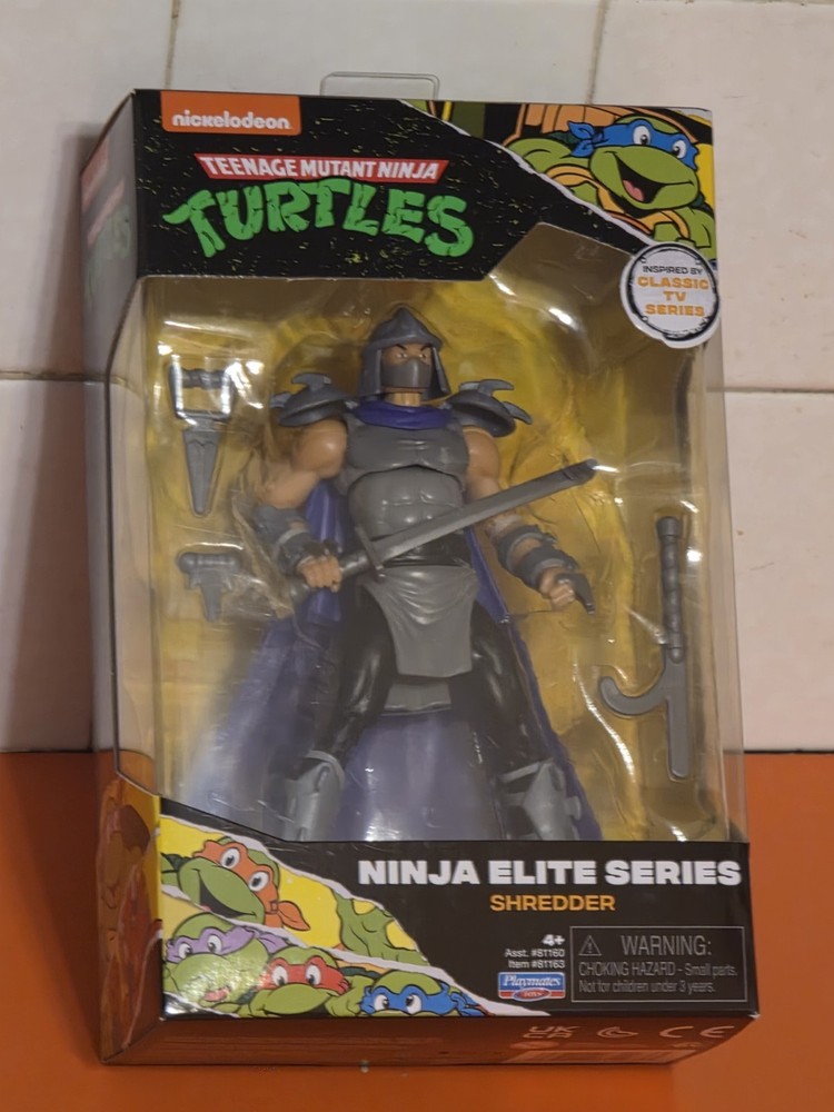 Teenage Mutant NINJA Turtles Shredder Elite Series Figure TMNT