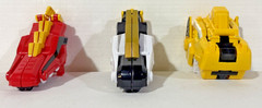 Incomplete Lot Miniforce Super Dino Power TRANS HEAD Armorbot T-Rex Dinosaur Toy