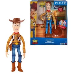 2025 Disney Pixar TOY STORY ROUNDUP FUN WOODY DOLL 30th Anniversary Mattel 12in