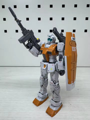 GK 65297 HG 1/144 RGM-79 GM Morocco Front Type Double Cannon Model Kit Toy