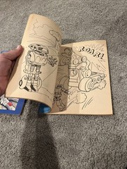1986 Kenner park toys mask coloring book 1985 Tonka Gots coloring book