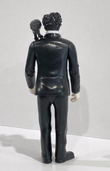 Edgar Allan Poe 5″ Action Figure with Raven 2004 Accoutrements Historical Author