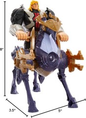 The Masters of the Universe He-Man & Stridor Steed, Savage Eternia Collectible S