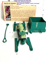 GI Joe 1984 Zartan V1 Complete + Chameleon Swamp Skier 100% File Card Blueprints