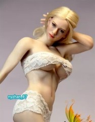 UANDD 1:6 Large Bust OB Pale with Finger Bone 12″ Female Action Figure Doll Body