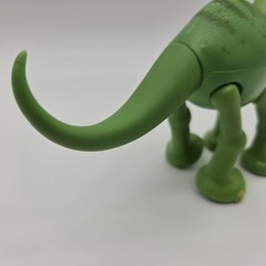 Disney Pixar The Good Dinosaur Arlo Green Toy 7.5” Figure Articulated By TOMY