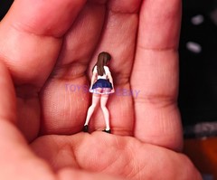 1/64 Miniature FIGURE Anime girl JK GIRL Style Miniature Model