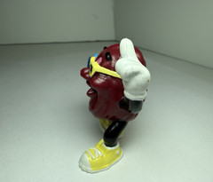 1988 California Raisins Mr. Boombox Figure Calrab PVC Advertising Vintage