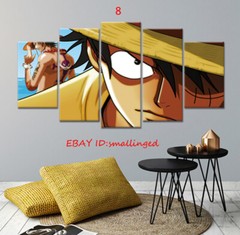 One Piece poster hang picture living room setting mural Decorate Luffy Ace Zoro