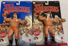 2 2026 WWE LJN Superstars ULTIMATE WARRIOR Chase 1 BLUE/1 BLACK CARD – IN HAND