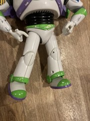 Disney Pixar Buzz Light Year 12” and Woody 14” Figures Vintage
