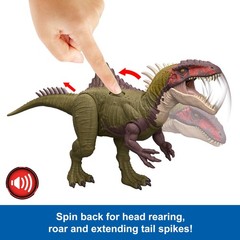 Mattel Jurassic World Chaos Theory Battle Roarin? Becklespinax Dinosaur Action F
