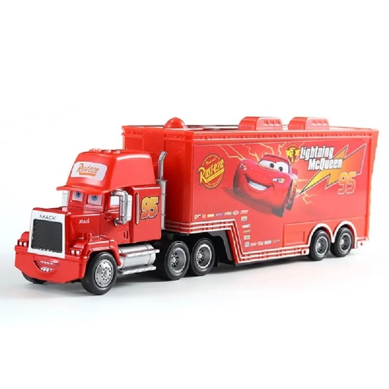 Disney Pixar Cars Black Storm Jackson DiNOco Cruz Mack Hauler Truck & Car Toys