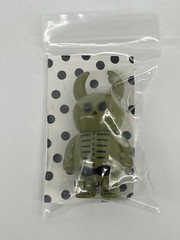 Uamou Monster Ayako Takagi Resin 2.8in Skeleton Olive Green