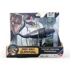 Jurassic World Survival Strike Attack 3pk: Dunkleosteus Dromaeosaurus Mutadon 🆕
