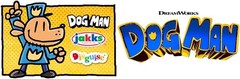 Dog Man Movie Action Figures Multipack Set by Jakks Pacific, Includes 6.3 cm Art