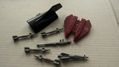 Vintage GI Joe Night Raven Parts & Pieces Lot 1986 Hasbro 80s Toy ARAH Cobra Jet