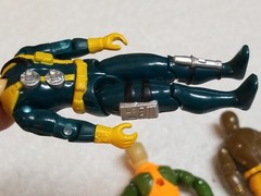Vintage 1990s GI Joe Lot ARAH~ Street Fighter Lot Dhalsim, Para Guile, Scorpion