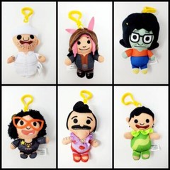 Bob’s Burgers Plush Dangler Clip : Series 4 – YOU CHOOSE!