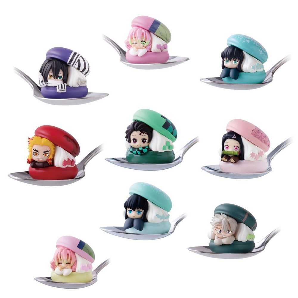 Banpresto Demon Slayer: Kimetsu no Yaiba Chara Macaron One Blind Box Mini-Figure