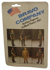 Bravo Company Die-Cast Metal Small World Military Army Action Figure