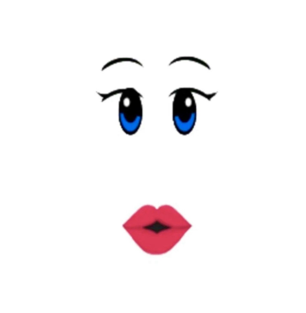ROBL0X | Sapphire Gaze Face Series 3 – RARE FACE Toy Code – SENT IN EBAY MESSG