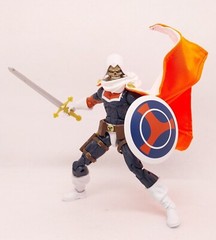 SU-C-TM: CUSTOM WIRED CAPE FOR MARVEL LEGENDS COMIC TASKMASTER ACTION FIGURE
