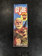 Hasbro 1974 GI Joe Air Adventurer Box 7282 Orange Jumpsuit All Original Blonde
