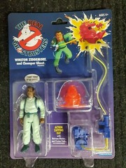 The Real Ghostbusters Kenner Ray Peter Winston Egon All 4 Perfect Condition NEW