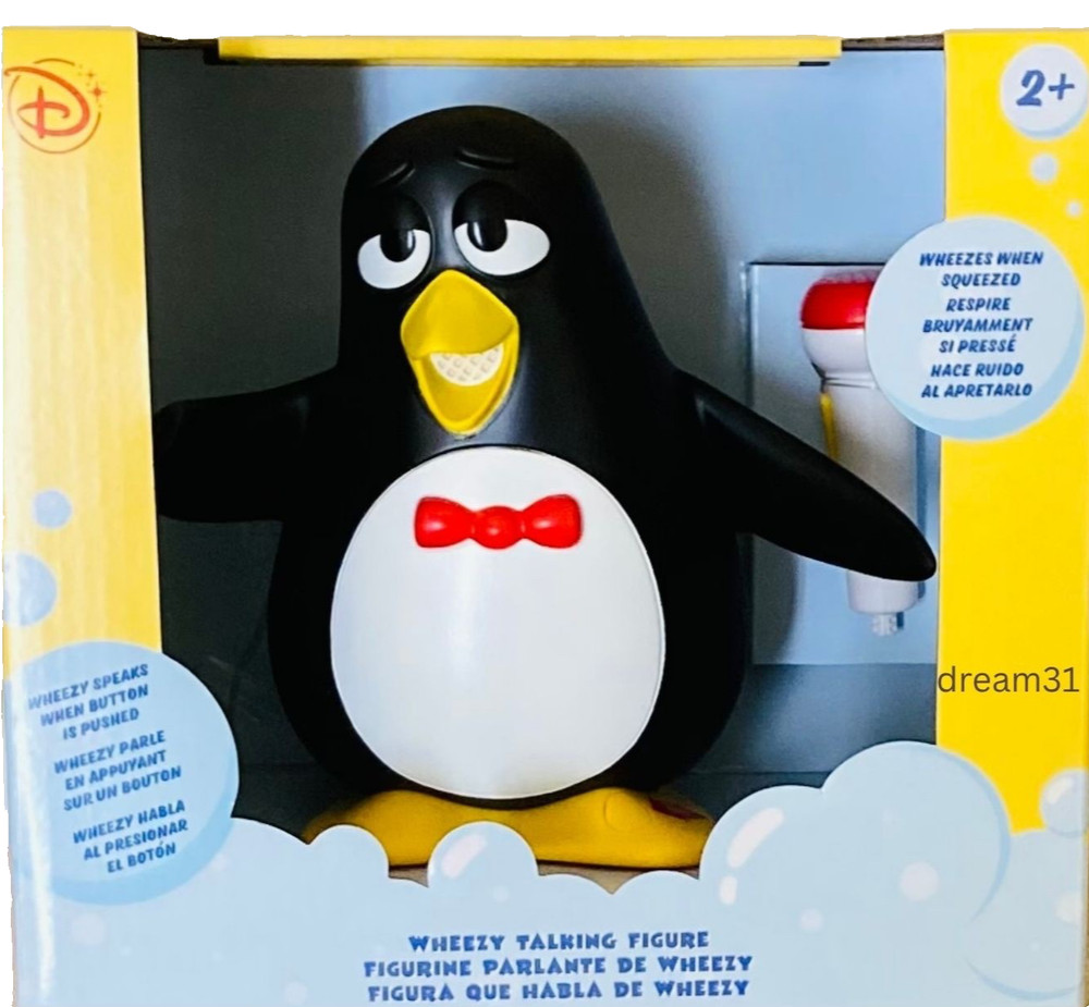NIB Disney Pixar Toy Story Wheezy Talking Figure Toy 6 1/2″