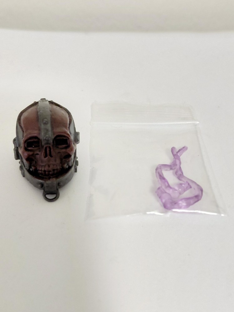 Mythic Legions Barbarian Red Skull Mask Head 1.0 Body 1/12 6″ Fodder