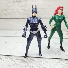 Kenner DC Batman Movie Figure Lot Poison Ivy Robin Batgirl 5″ 4 Vintage Figures