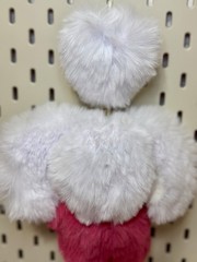 NEW Custom Made Monsters PINK AND WHITE MELODY Elephant Doll Plush Pendant US