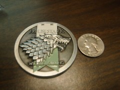 A Game of Thrones The Nights Watch Coin George R R Martin-poker chip Golf Marker