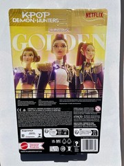 Mattel Kpop Demon Hunters Huntr/x Zoey Golden Singing Doll New In Hand!