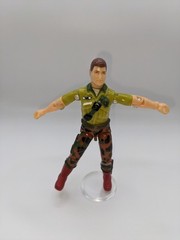 1997 Hasbro G.I. Joe Duke V7 Silver Mirage Driver (Figure Only) New O-Ring