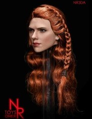 1/6 Black Widow female head NR30A For 12″ figure Tbleague phicen Hot toys ❶USA❶