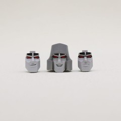 ABS Casting Head Face Upgrade Kit For SS86 Megatank ACHAI STUDIO
