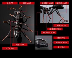 The Diversity of Life on Earth Advance Paper Wasp Bulldog Ant Bandai Capsule Toy
